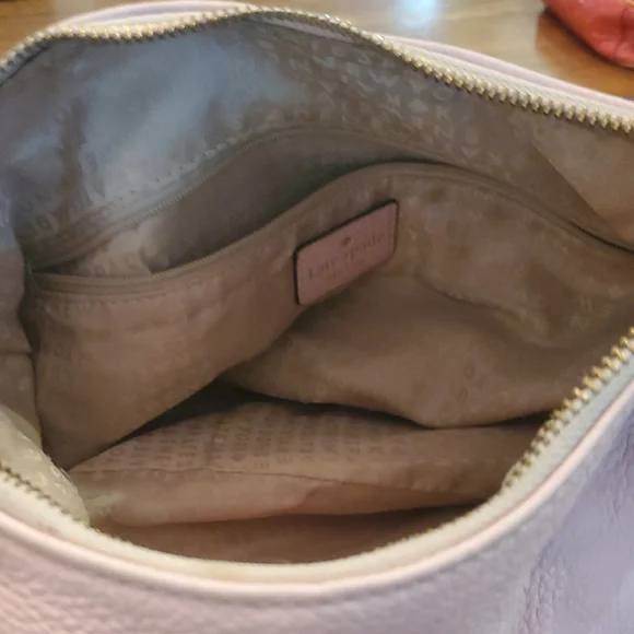Kate Spade Pink Shoulder Bag with Silver Chain - Picture 7 of 8